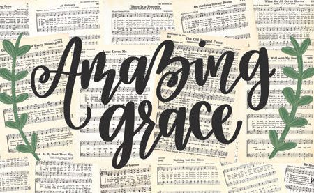 DUST244 - Amazing Grace - 18x9 on Sale