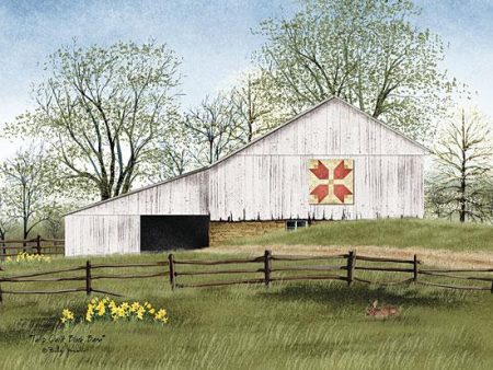 BJ1022GP - Tulip Quilt Block Barn Online