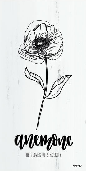 DUST242 - Anemone - the Flower of Sincerity - 9x18 Sale