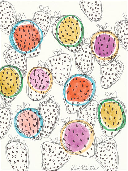 KR287 - Dizzy for Strawberry - 12x16 Fashion